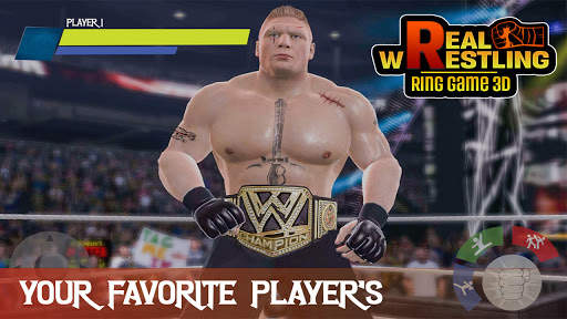 Real Wrestling - Ring Game 3D screenshot 1