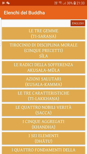 Elenchi del Buddha screenshot 1