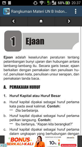 Rangkuman UN B Indonesia SMP screenshot 6