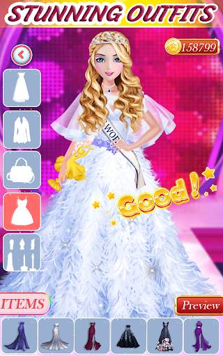 Super fashion model- Makeup & Dress up game screenshot 6