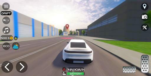 Electric Car Sim स्क्रीनशॉट 2