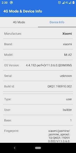 Force 4G , LTE Mode - LTE only screenshot 4