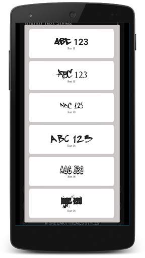 Grafitti Font For Huawei / Honor / EMUI screenshot 1