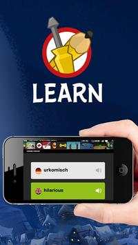 Angry Birds Learn English स्क्रीनशॉट 3