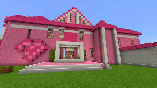 Pink House Map for Minecraft PE screenshot 2