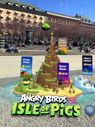 Angry Birds AR: Isle of Pigs screenshot 7