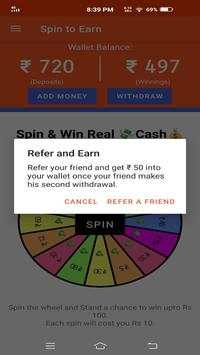 Spin to Earn स्क्रीनशॉट 3