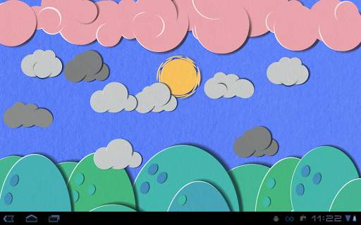 Paper Sky Live Wallpaper screenshot 7