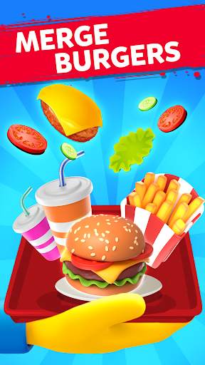 Merge Burger: Tycoon Merger screenshot 1