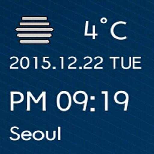 Simplest World Clock Widget 1.0