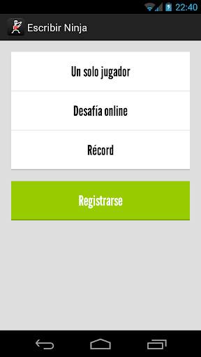 Teclado Ninja screenshot 1