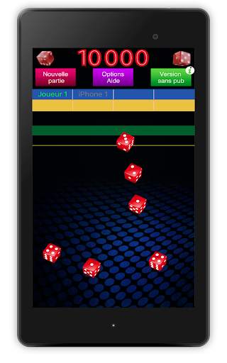 Jeu de dès 10000 néon screenshot 10