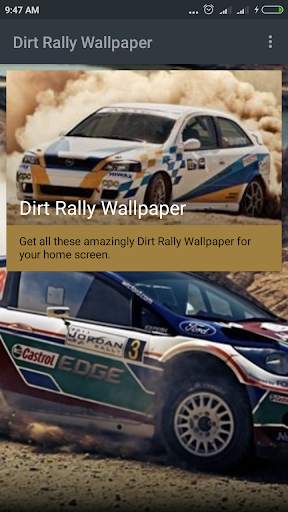 Best Dirt Rally Wallpaper screenshot 1