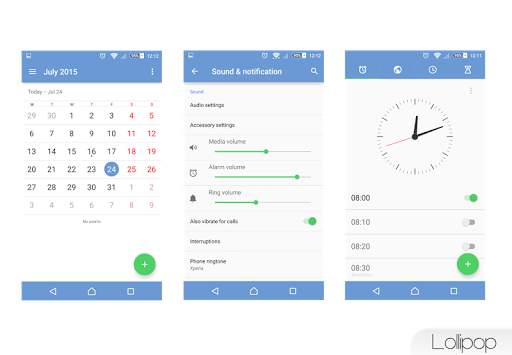Lollipop S Theme screenshot 4