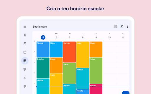 Agenda Escolar - horário screenshot 8
