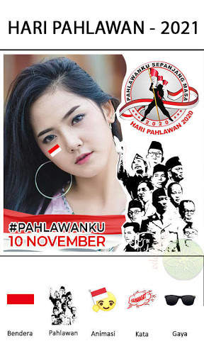 Bingkai Foto Profil Hari Pahlawan 2021 screenshot 1