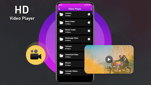 4K Video Player - All Format Full HD Video Player screenshot 1