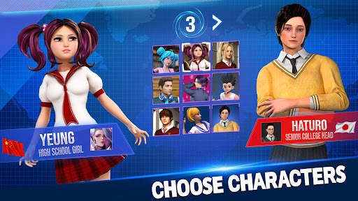Anime School : Karate Fighting screenshot 4