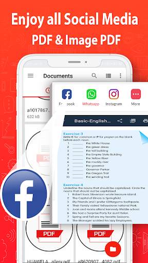 PDF Reader App : free Document Reader & PDF Viewer 4 تصوير الشاشة