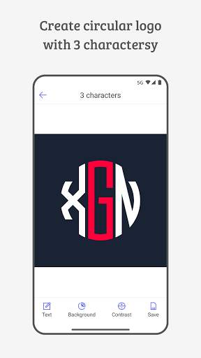 Circle Text Logo Maker (Circle Text Generator) screenshot 1