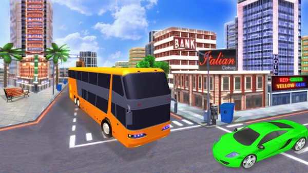 Urban city Coach Bus Driving - New Games 2020 screenshot 5