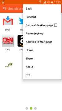 4G Browser screenshot 2