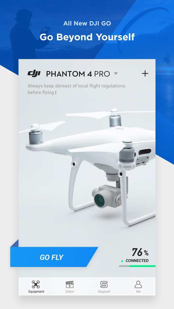 DJI GO 4--For drones since P4 screenshot 1