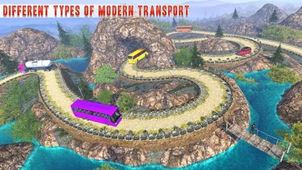 Off-Road Bus Driving Simulator-Super Bus game 2018 screenshot 12