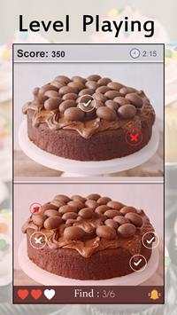 Find the Differences Desserts - 300 level screenshot 2