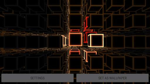 Infinity Parallax Cubes 2 3D Live Wallpaper screenshot 10