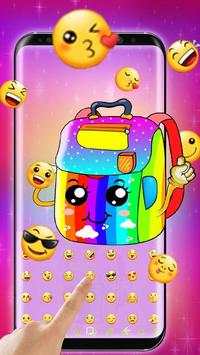 Cute Kawaii Bag Keyboard Theme screenshot 4