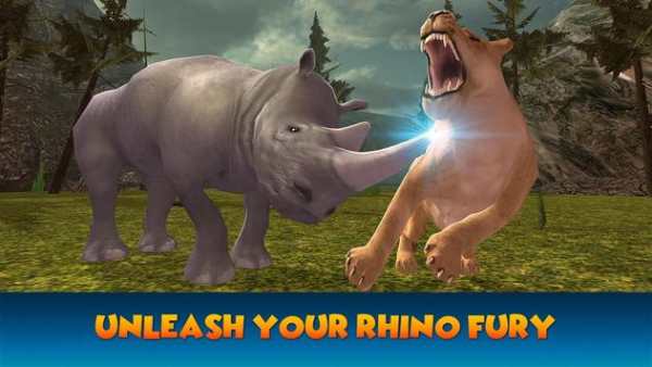 Rhino Fighting Game: Kung Fu Animals Fight screenshot 4
