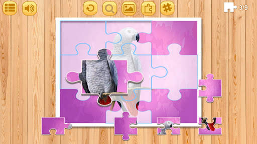 Jigsaw Birds Collection Puzzle 1- Educational Game screenshot 7