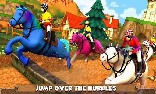 Speedy Pony : Racing Game screenshot 2