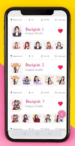 Blackpink Sticker for WhatsApp screenshot 1