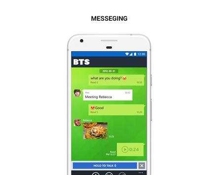 New BTS Messenger Gold screenshot 1