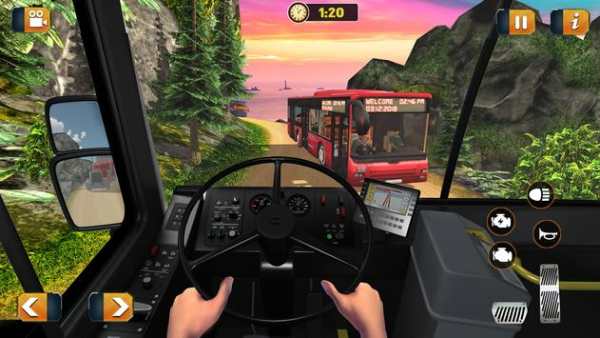 Uphill Offroad Coach Bus Driver Simulator 2018 screenshot 3