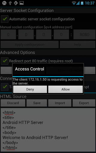 HTTP Server screenshot 5
