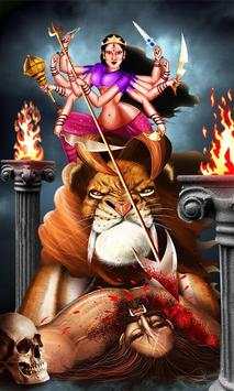 Navratri Live Wallpaper Durga Mata screenshot 1
