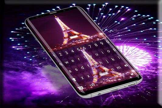 Eiffel Tower Paris Keyboard Theme screenshot 1