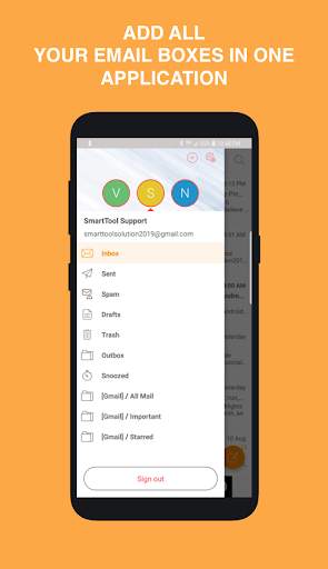 eMail Online - App for any email screenshot 2