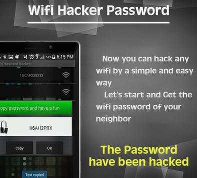 Wifi Password Hacker (Prank) screenshot 1