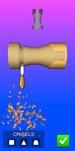 Wood Turner Lathe 3D screenshot 3