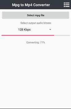 MPG to MP4 Converter screenshot 1