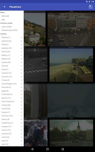 PlanetCam: the world in live screenshot 13