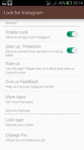 Lock for Instagram screenshot 5