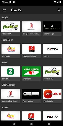OXOO - Android Live TV & Movie screenshot 4