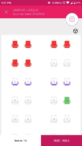 RSRTC RESERVATION APP screenshot 5