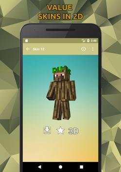 Camouflage Skins for Minecraft in 3D screenshot 6