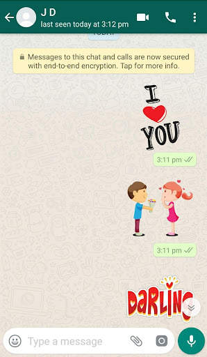 Valentine Day Stickers-WAStick screenshot 4